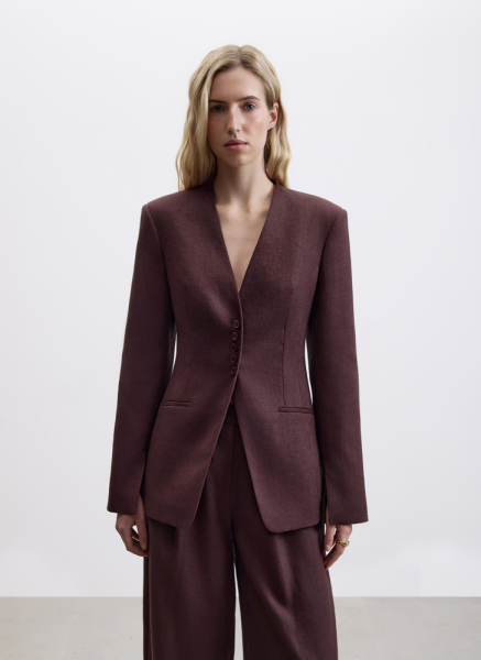 Жакет изо льна