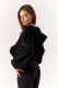Худи zip curly ELASTIC, цвет: Черный,  со скидкой купить онлайн