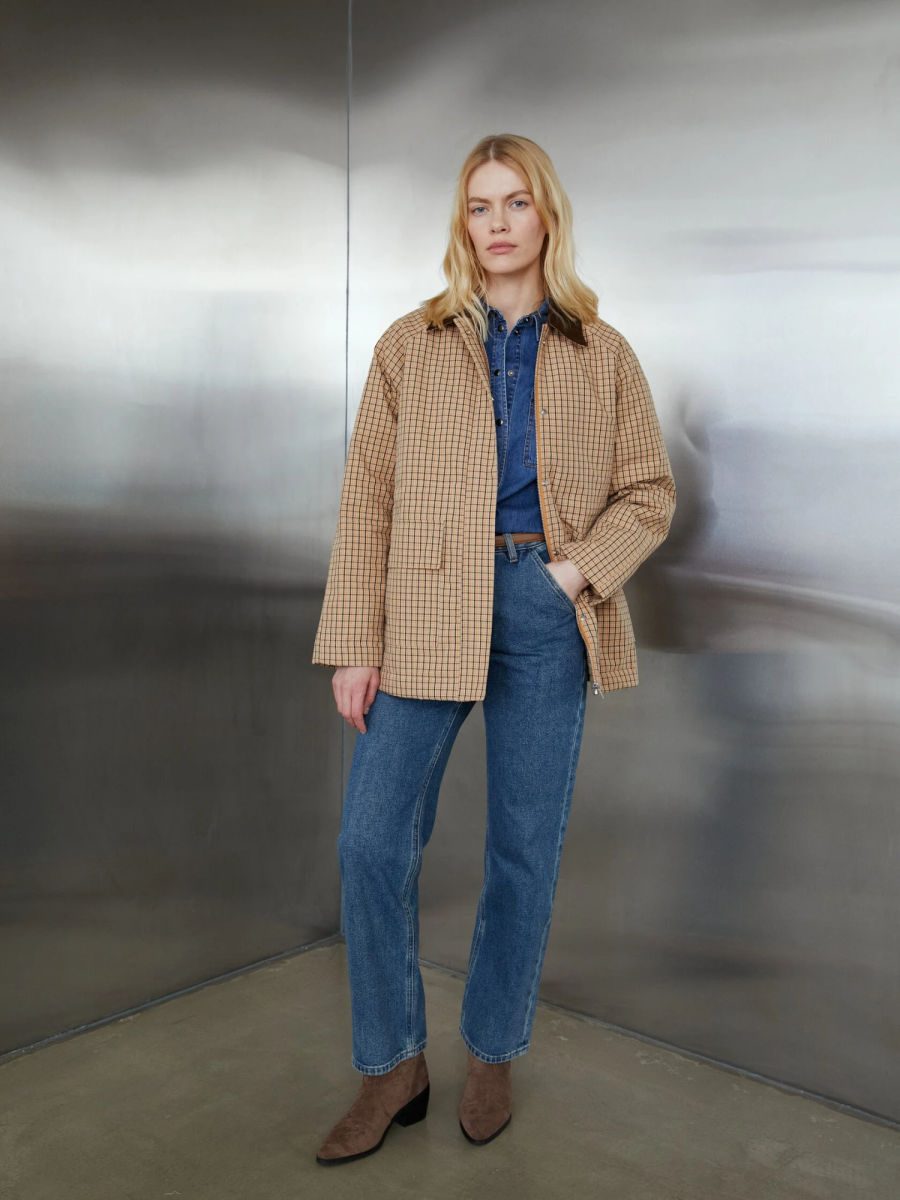 Куртка в клетку Grace