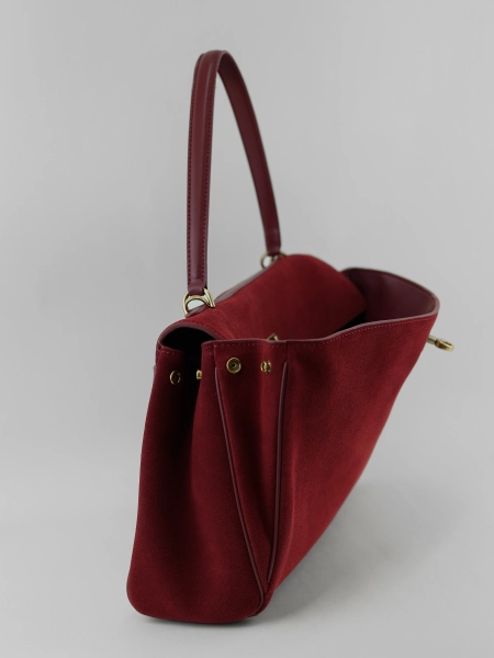 Сумка SANDRA MEDIUM brand salad, цвет: suede cranberry J-704-PHR 7911 купить онлайн