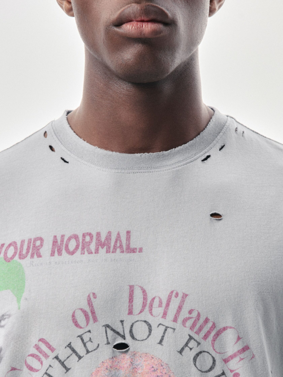 Футболка Посмотри, кем я стал NAIPACHE, цвет: серо-синий, 2611007800 купить онлайн