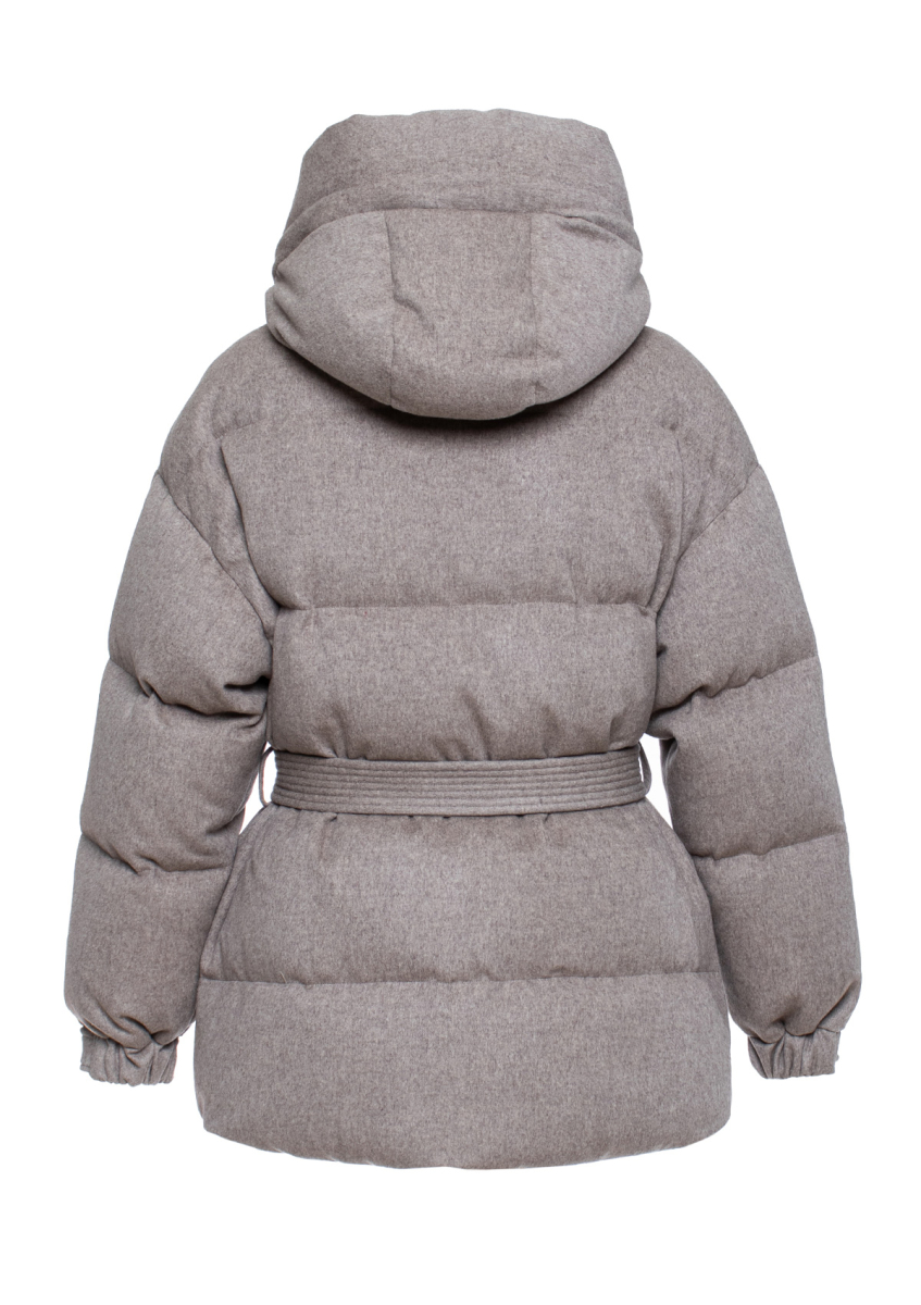 Пуховик из шерсти LAPLANDIA, цвет: бежевый, 3096 купить онлайн