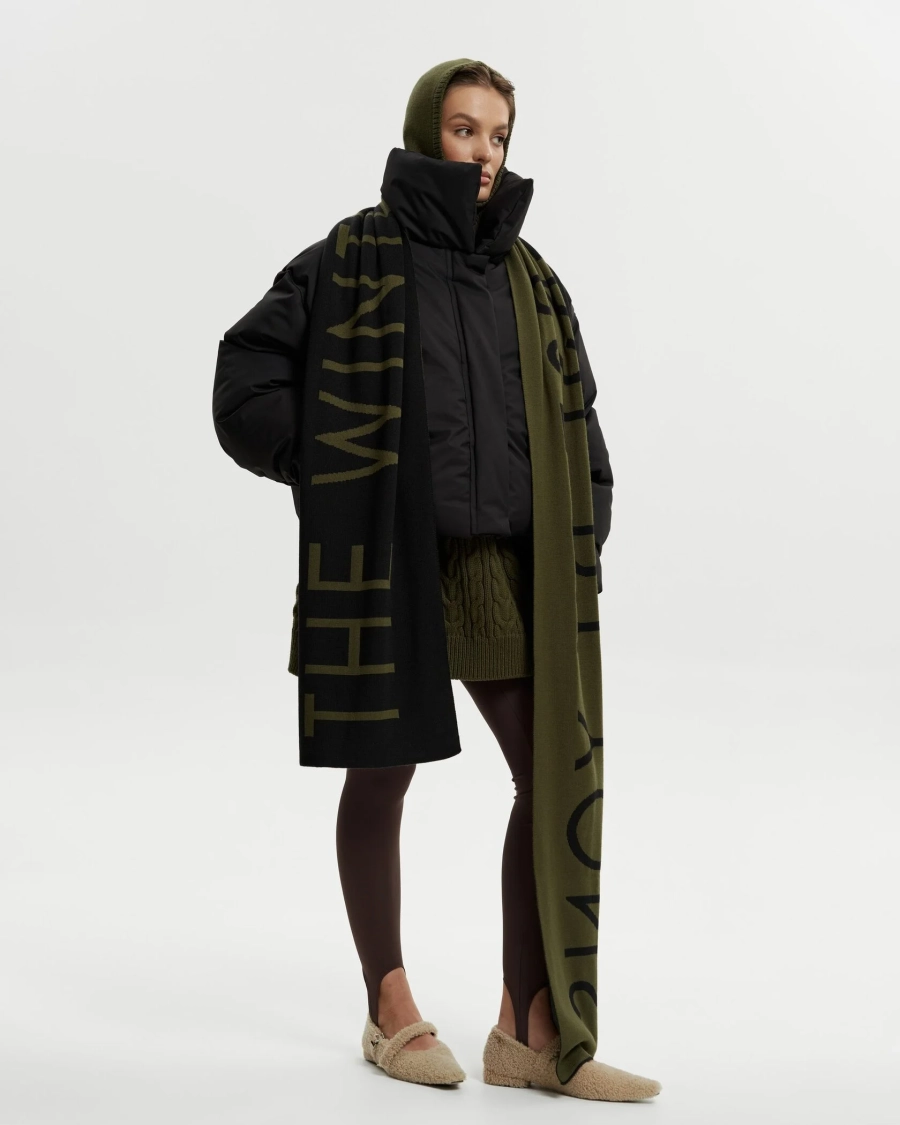 Капор KHAKI YONS, цвет: хаки  купить онлайн