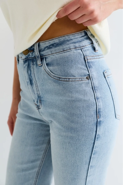 Джинсы-клёш Erist store, цвет: голубой, НФ-00003249 купить онлайн