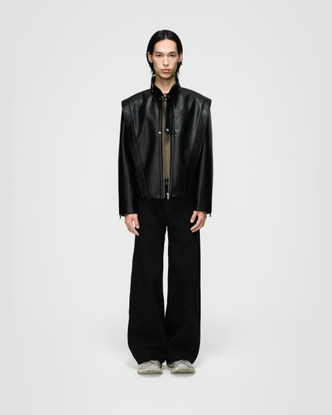 Куртка Кожаная Nightfall Jacket Berhasm, цвет: Черный, jac25-1-black купить онлайн