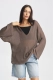 Лонгслив вязаный Brown Erist store, цвет: коричневый НФ-00002363 |новая коллекция купить онлайн