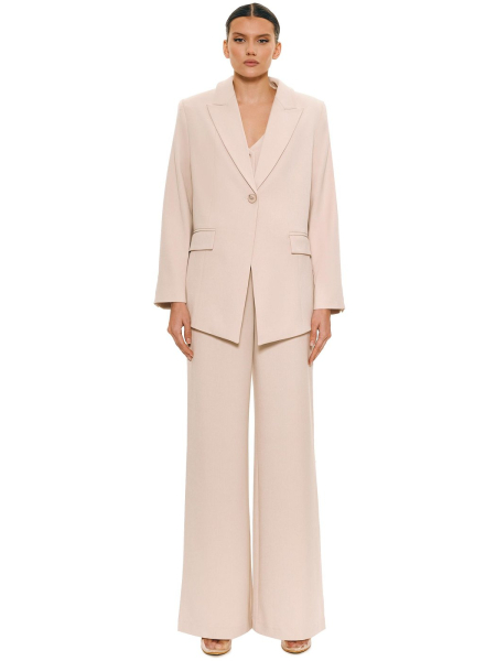 Жакет оверсайз с рельефами SODAMODA, цвет: Светло-серый, 10513 купить онлайн