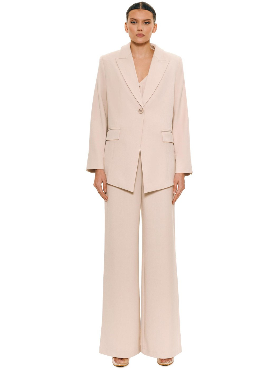 Жакет оверсайз с рельефами SODAMODA, цвет: Светло-серый, 10513 купить онлайн