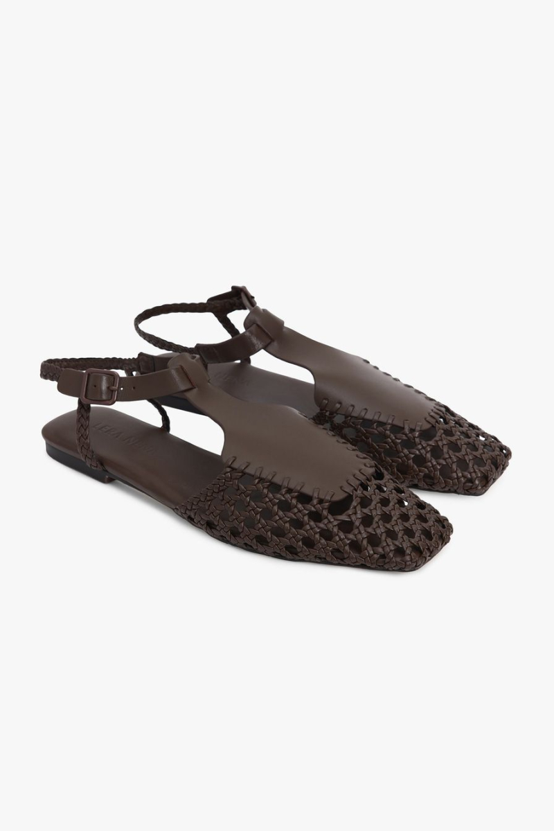 Сандалии из натуральной кожи Lera Nena, цвет: коричневый LN.208.17298.700 купить онлайн