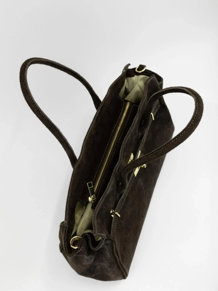 Сумка SELINA brand salad, цвет: suede coiccolato J-704-PHR 7413 |новая коллекция купить онлайн