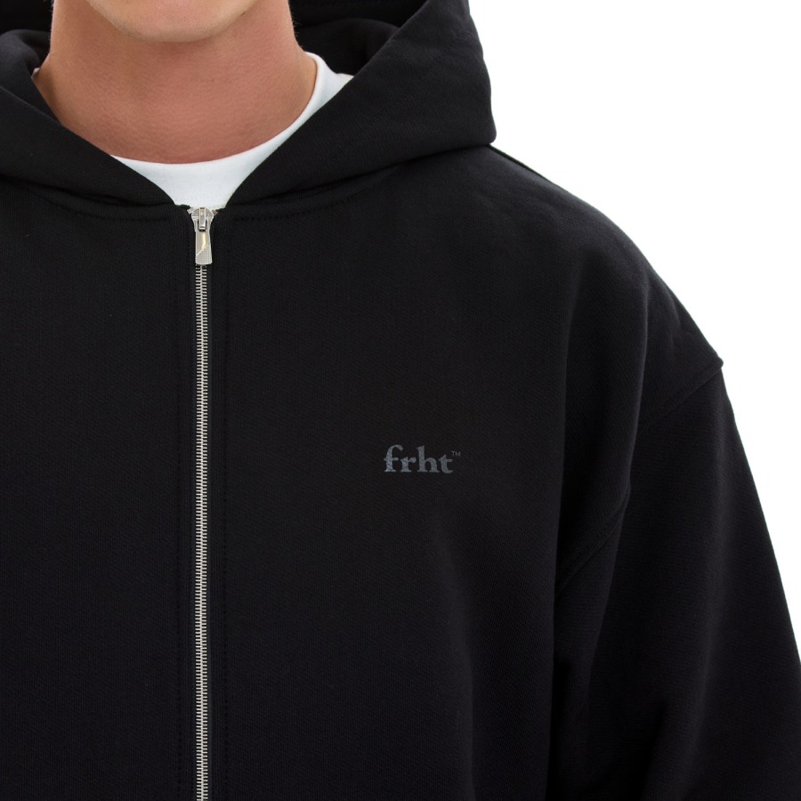 Худи FRHT ZIP Base Mono FRHT&OUT OF REACH, цвет: black, HDZPBSMNBK купить онлайн