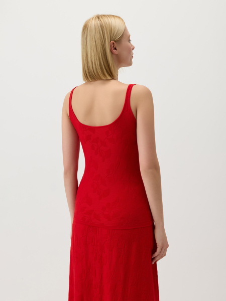 Топ на тонких бретелях Conso, цвет: красный, KM 260751 - красный купить онлайн