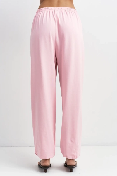 Брюки из кулирки Erist store, цвет: розовый,  купить онлайн