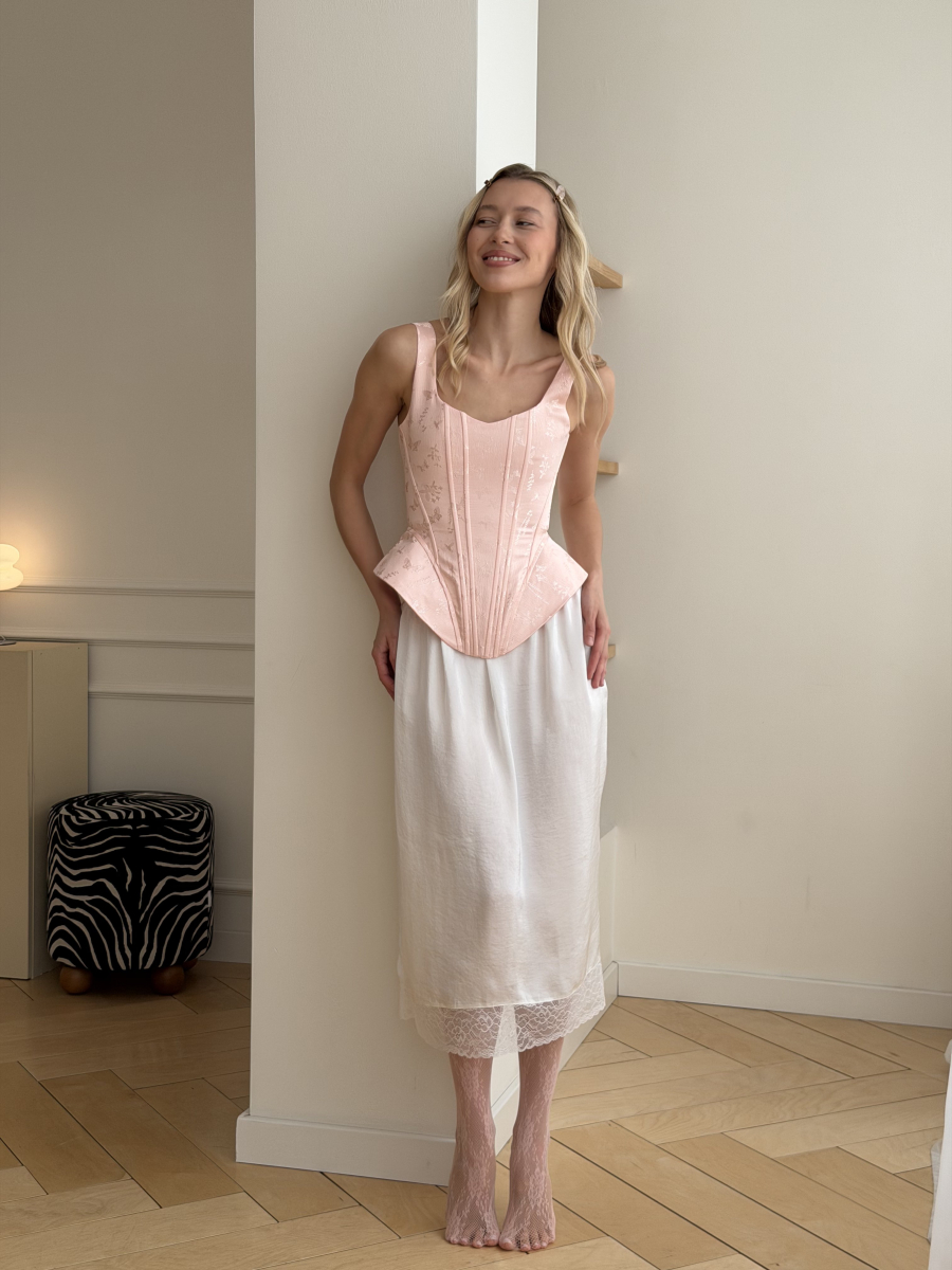 Корсет НИ ИМЕНИ, НИ ПОХОЖИХ, цвет: розовый, 00-00000398 купить онлайн