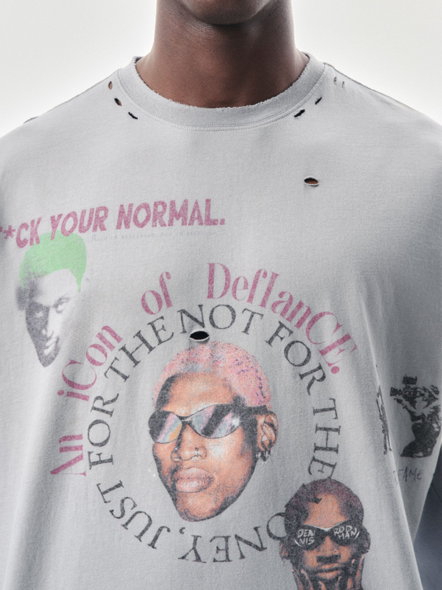 Футболка Посмотри, кем я стал NAIPACHE, цвет: серо-синий, 2611007800 купить онлайн