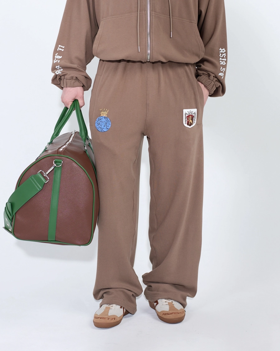 Костюм из мягкого хлопка с гербом ASIA ST 71, цвет: коричневый,  купить онлайн