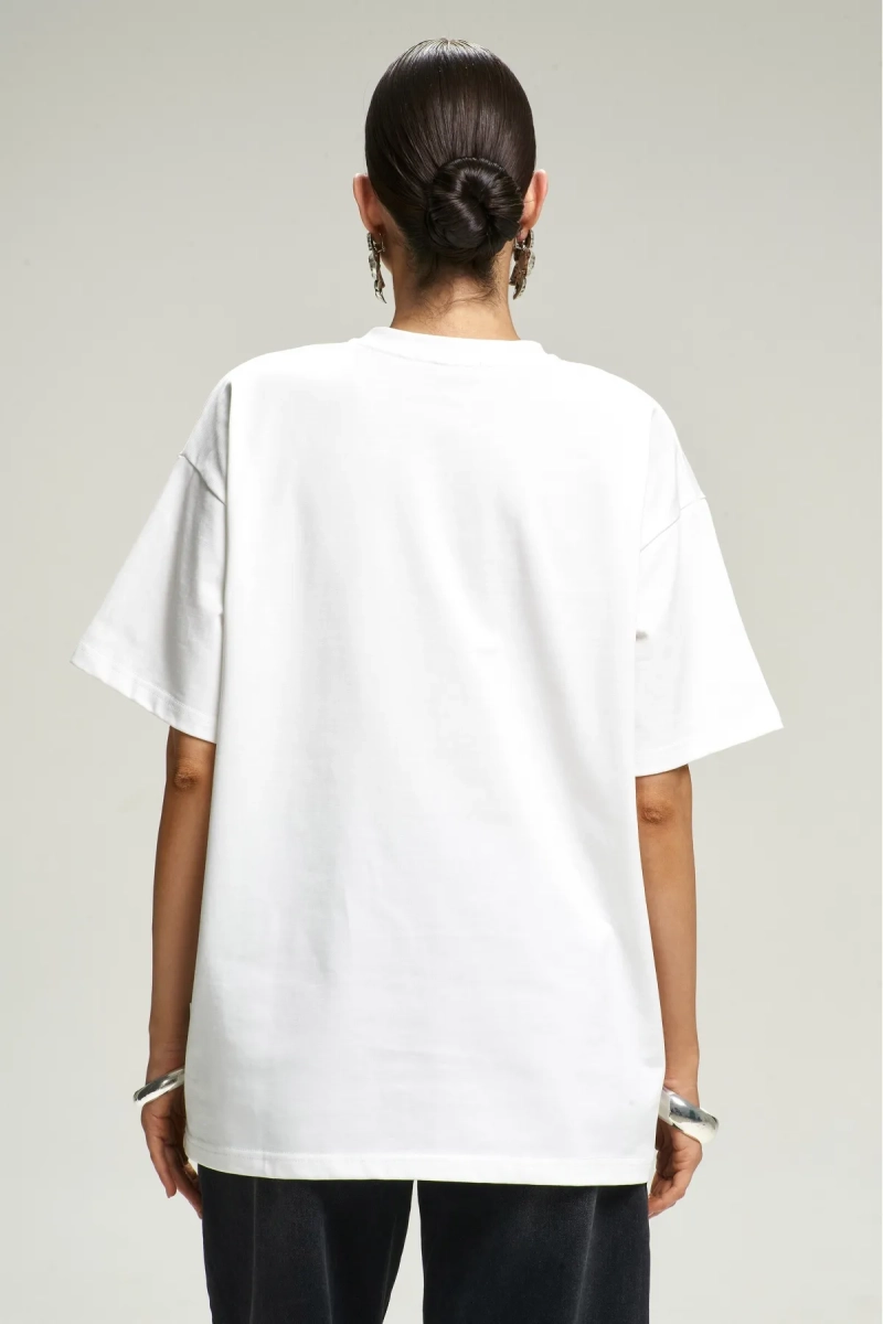 Футболка Polkadot White Erist store, цвет: белый, НФ-00002915 купить онлайн