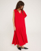 Платье асимметричное RED Anmuse, цвет: красный RB25S159-RD |новая коллекция купить онлайн