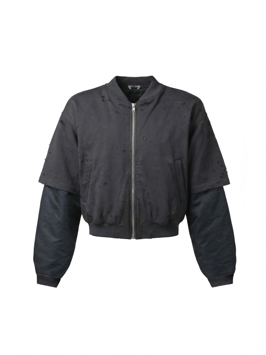 Бомбер Реверс с футболкой