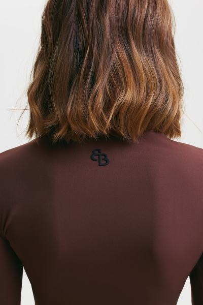 Топ с длинным рукавом LABEL .B & TOUSSUN Label .B, цвет: коричневое, TSLB040150429 купить онлайн