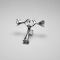Серьга ECHO FRAX EARRING