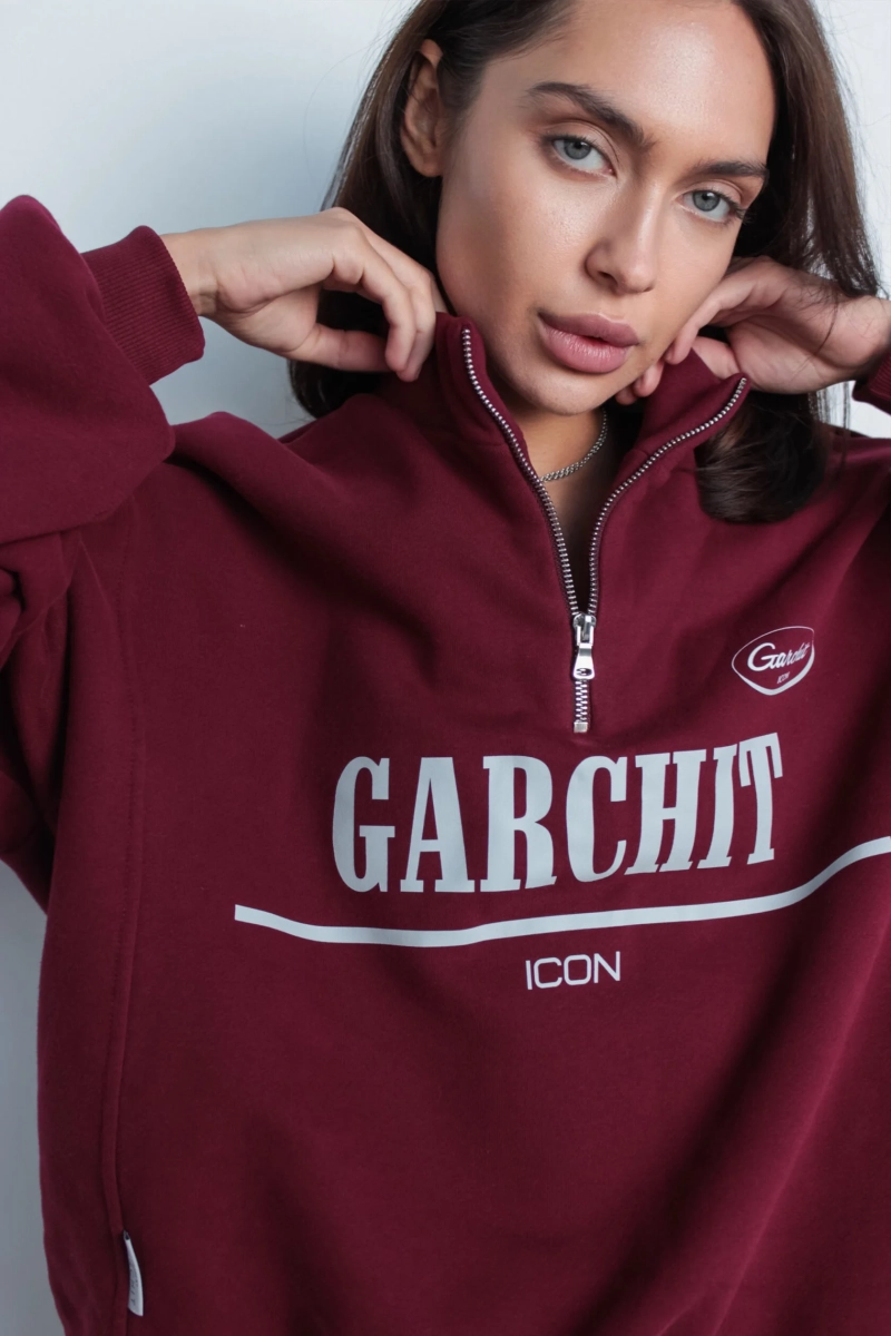 Анорак Four GARCHIT, цвет: винный, GARFut4SvitVine купить онлайн