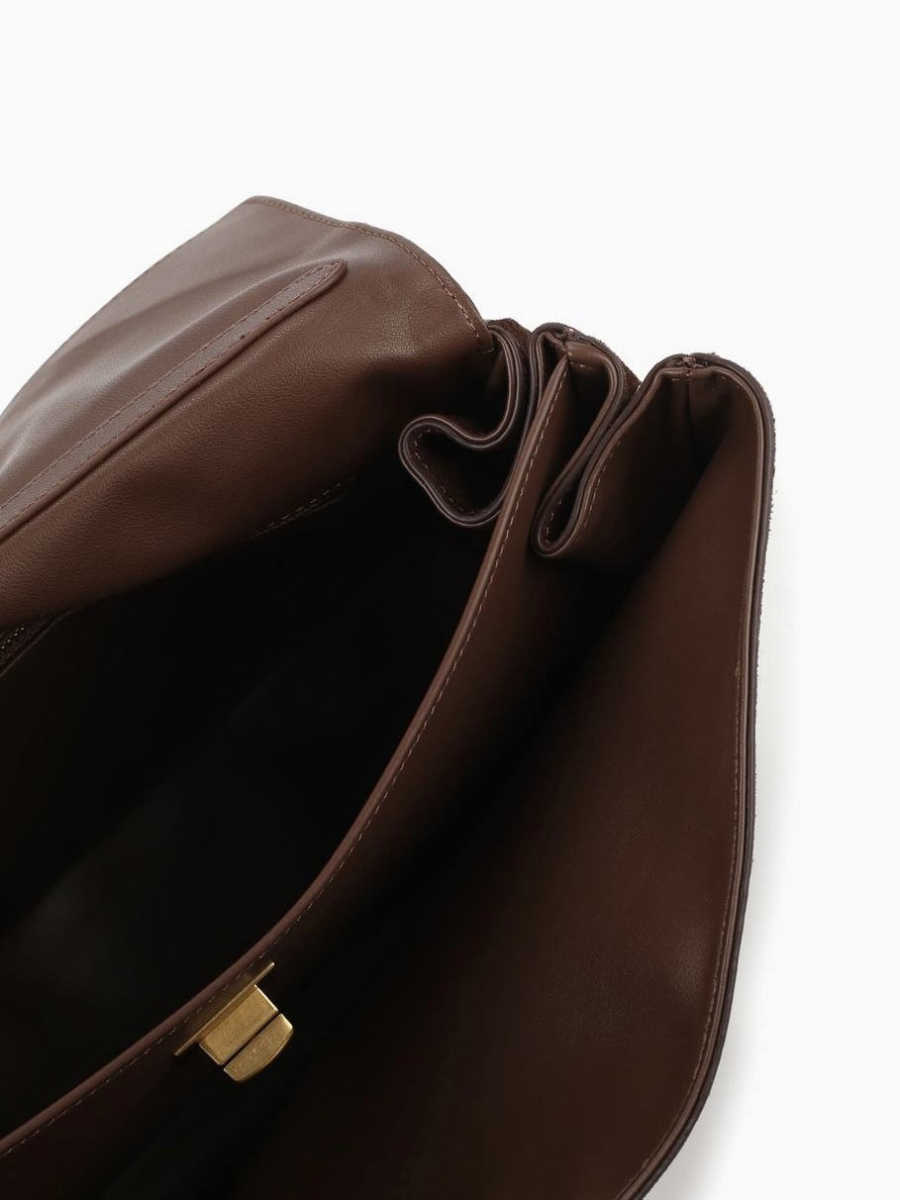 Сумка Сандра средняя brand salad, цвет: замша коричневая J-704-PHR 6943 купить онлайн