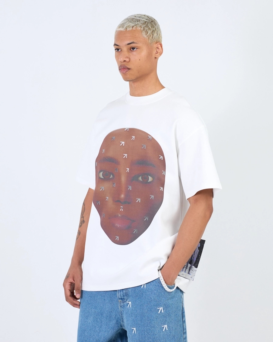 Футболка LUNA FACE WHITE ASIA ST 71, цвет: белый, Ast71.tt-Lunaface-wh купить онлайн