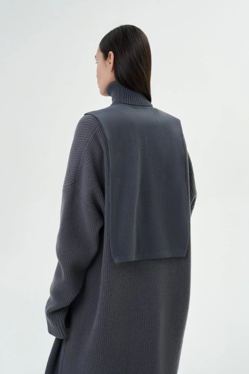 Манишка Mankova, цвет: графитовый SH013 купить онлайн