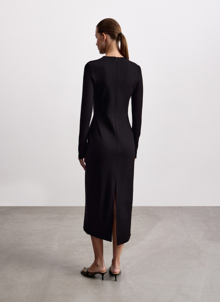 Облегающее платье ALL WE NEED, цвет: Черный, 2602W2428-01 купить онлайн