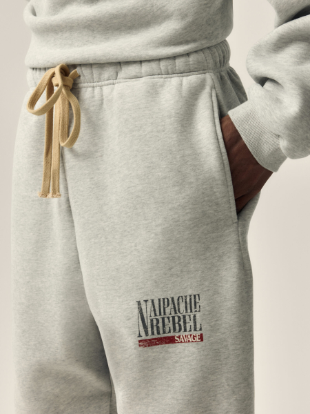 Джоггеры ANKLE SNARE NAIPACHE, цвет: серый меланж, 2515018800 купить онлайн