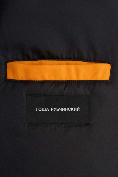 Бомбер утепленный с укороченной посадкой ГОША РУБЧИНСКИЙ, цвет: оранжевый, BMJT_0601_ORANGE купить онлайн