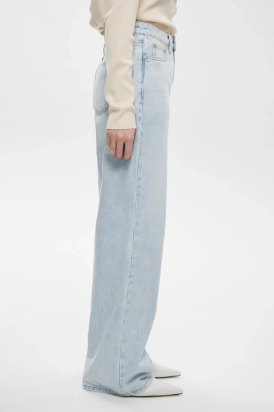 Джинсы Wide leg Daisyknit, цвет: светло-голубой  |новая коллекция купить онлайн