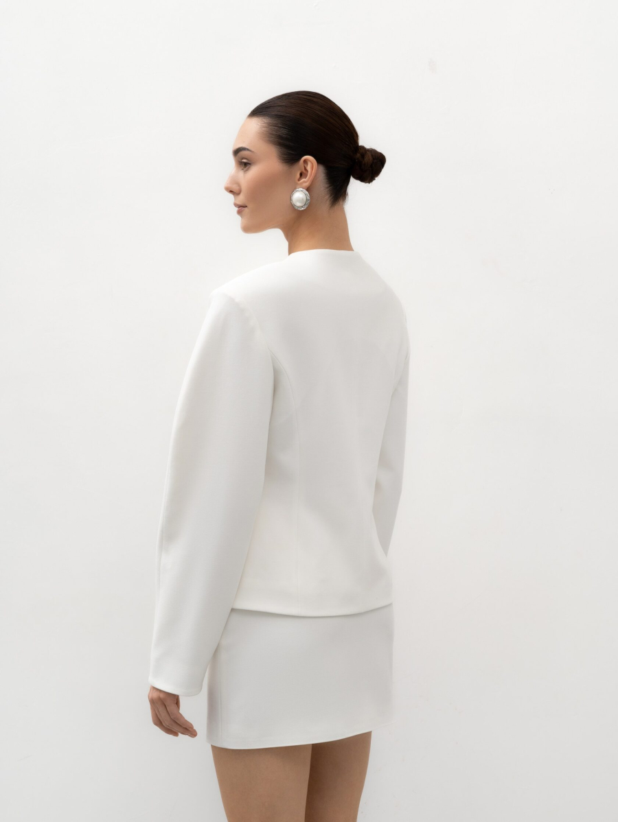 Юбка мини TRES, цвет: молочный, НФ-00002751 купить онлайн