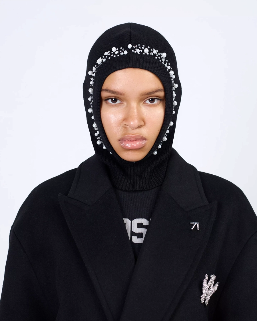 Балаклава со стразами ASIA ST 71, цвет: Черный Ast71.balaklava-rhinstones-bl купить онлайн