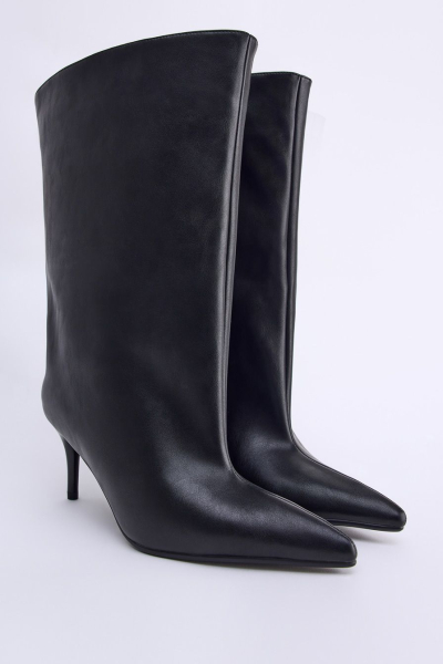 Полусапоги с широким голенищем Lera Nena, цвет: Черный LNU.401.16779.900 купить онлайн