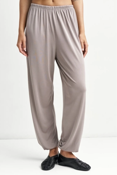 Брюки из лиоцелла Erist store, цвет: коричневый, НФ-00004061 купить онлайн