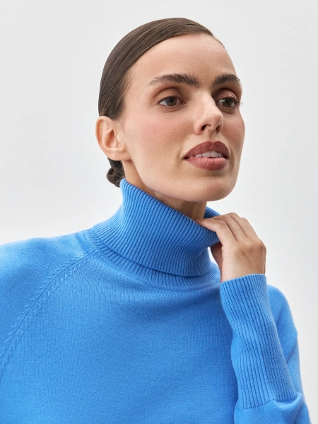 Водолазка FORTE ANNA PEKUN, цвет: голубой, 42.1254.604 купить онлайн