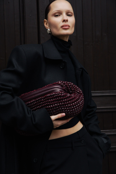 Сумка PUSY burgundy L ANKA, цвет: Бордовый  купить онлайн