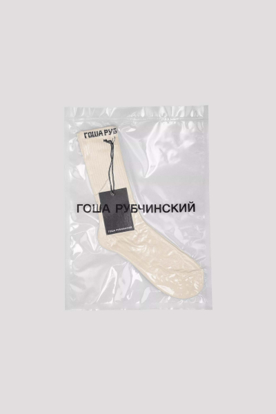 Носки средней длины ГОША РУБЧИНСКИЙ, цвет: айвори SOCKS_0103_ivory | новая мужская коллекция купить онлайн