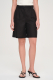Льняные шорты FASHION REBELS, цвет: Чёрный, FR23SS1SH1W350B со скидкой купить онлайн