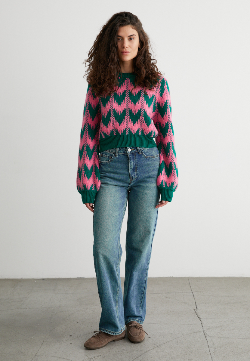 Свитер Haily Marou, цвет: розовый, mar1_0923_21 купить онлайн