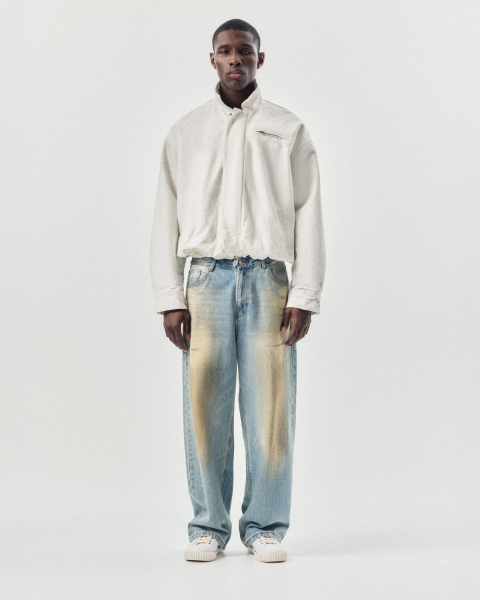 Куртка деним NAIPACHE, цвет: белый, 2614013000 купить онлайн