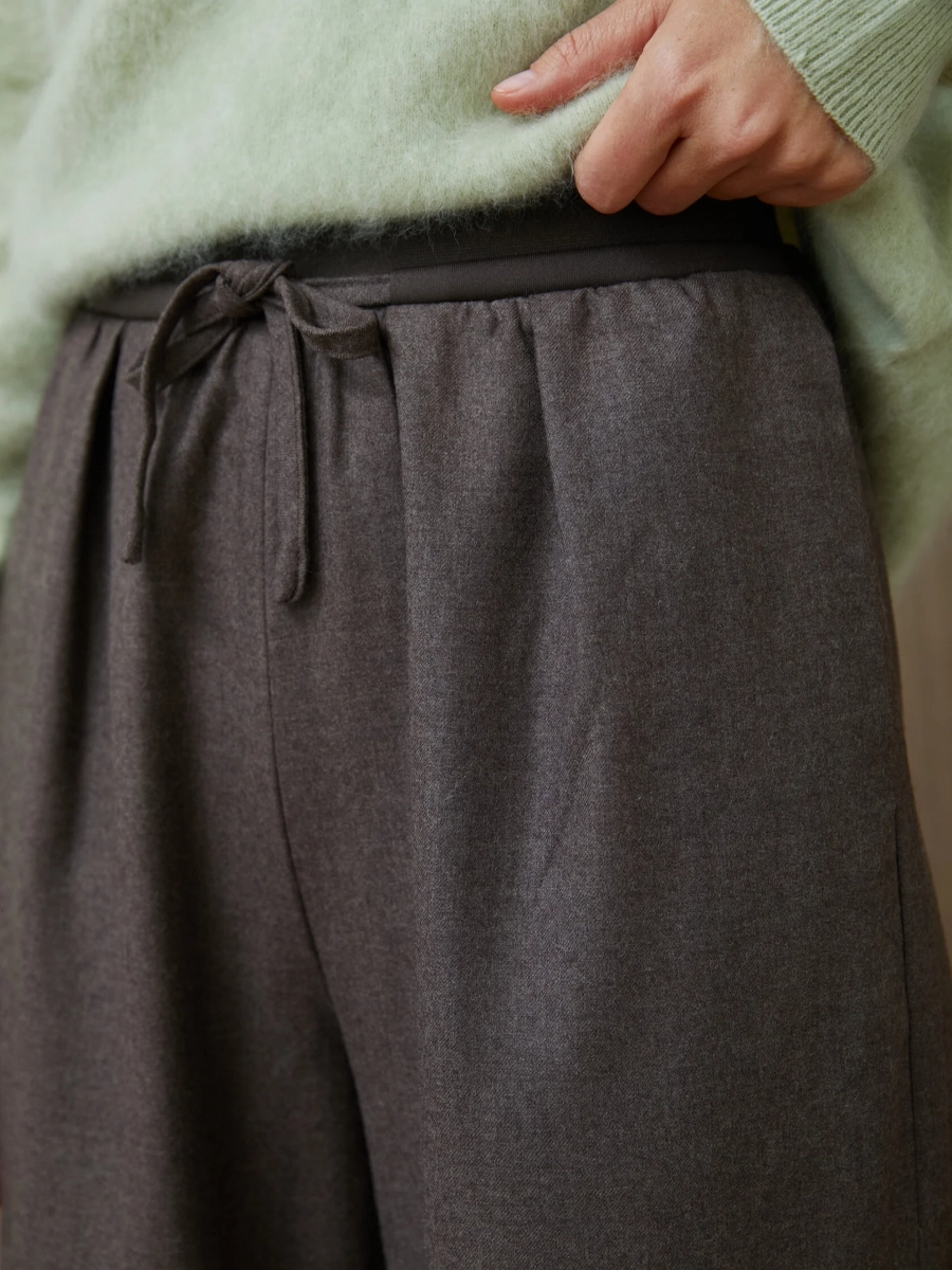 Брюки на резинке Ester Marou, цвет: коричневый, Mar1_2602 купить онлайн