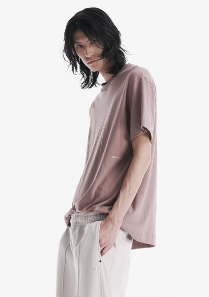 Футболка с базовым логотипом KRAKATAU, цвет: серо-терракотовый, Tm140-77 купить онлайн