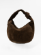 Сумка HOBO brand salad, цвет: florentia medium suede milk cioccolato  купить онлайн