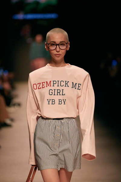 Лонгслив Ozempick girl Yana Besfamilnaya, цвет: розовый T37-bsc-1 купить онлайн