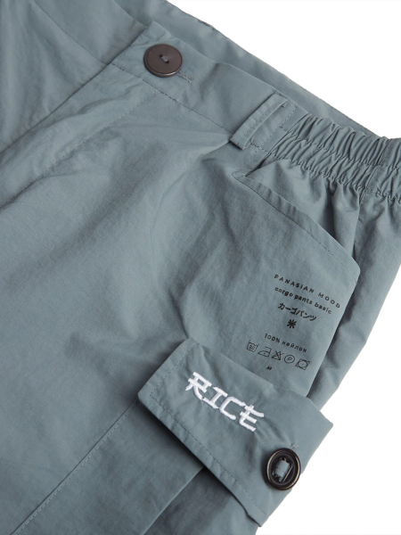 Брюки BASIC CARGO PANTS TASLAN/GREY-GREEN RICE, цвет: графит, НФ-00000367 купить онлайн