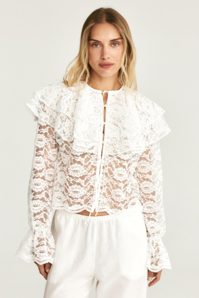 Блузка из кружева