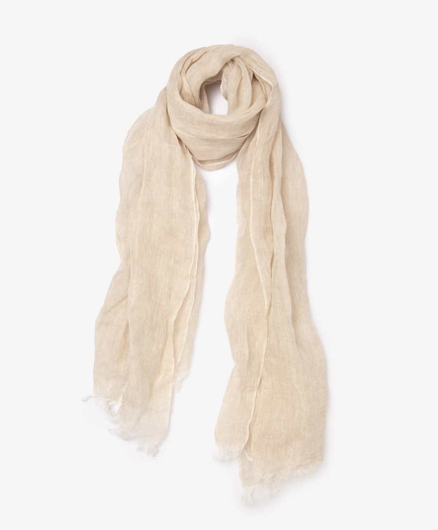 Шарф льняной